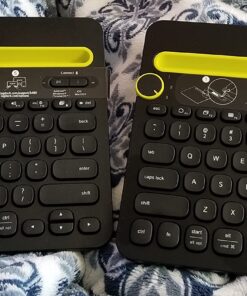 Logitech Bluetooth Multi-Device Keyboard K480 – White – for Windows and Mac Computers, Android and iOS Tablets and Smartphones 39 81VDzd tAmL