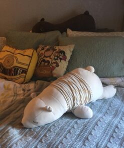 Niuniu Daddy Polar Bear Stuffed Animals 28 Inch Jumbo Large Plush Toy for Kids/Toddlers Kawaii Plushies for Girls/Boys Cute Cuddle Body Pillow for Sleeping Gift for Christmas Birthday 52 81VEnDqKHbL 1