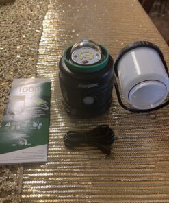 ENERGIZER LED Camping Lantern X1000, Bright and Rugged Tent Light, Water Resistant Lantern for Camping, Hiking, Fishing, Emergency (USB Cable Included) 66 81VFXqcSmWL