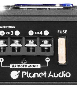 Planet Audio AC800.4 4 Channel Car Amplifier - 800 Watts, Full Range, Class A/B, 2-4 Ohm Stable, Mosfet Power Supply, Bridgeable 18 81VH xb9DeL