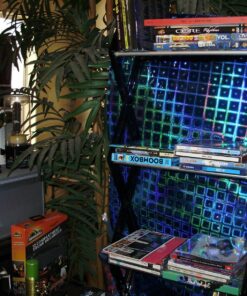 Atlantic Mitsu 5-Tier Portable Media Storage Rack – Protects & Organizes Prized Music, Movie & Video Games Collections, PN 64835195 in Smoke Media Rack 42 81VHMcyyC L 1