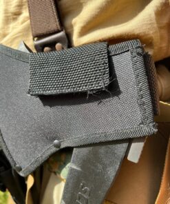 Schrade SCAXE2L 15.7in Large Survival Axe with 4.2in Stainless Steel Blade and Glass Fiber PA and TPR Rubber Handle for Outdoor Survival Camping and Everyday Tasks Standard Packaging 29 81VHZw8hunL