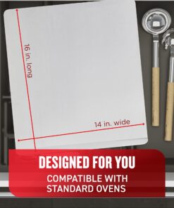 T-fal AirBake Natural Aluminum Cookie Sheet, 14" x 16", Silver 22 81VHxMVkxL