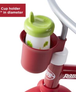 4-in-1 Stroll 'N Trike, Red Toddler Tricycle for Ages 1 Year -5 Years, 19.88" x 35.04" x 40.75" Classic 31 81VIZNaaOtL