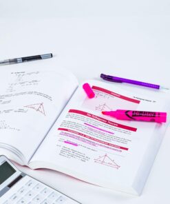 Avery Hi-Liter Desk-Style Highlighters, Smear Safe Ink, Chisel Tip, 12 Fluorescent Pink Highlighters (24010) 10 81VIb2BL1TL