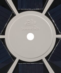 Sunnytech 2nd Generation Solar Flag Pole 20led Light, Brightest, Most Powerful, Longest Lasting & Most Flag Coverage, LED Downlight Light up Flag on Most 15 to 25Ft Flagpole, Upgraded Electric Circuit,White White 27 81VLCXl6CnL 1