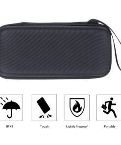 co2CREA Hard Case Replacement for Anker 537 Power Bank PowerCore+ 26800mAh PD Portable Charger 26800mAh External Battery mesh bag with zipper 30 81VLIfgcszL