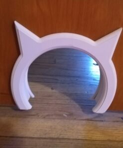 The Kitty Pass Interior cat Door - let Your cat in and Out of Closed Doors, Secure pet Proof gate Latch - for Cats up to 21 lbs 9x12 24 81VLrfSV3TL
