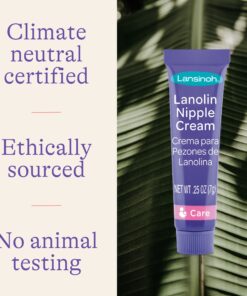 Lansinoh Lanolin Nipple Cream, Safe for Baby and Mom, Breastfeeding Essentials, 3 Mini Tubes, Each 0.25 Ounces 0.25 Ounce (Pack of 3) 26 81VMHOOp2cL