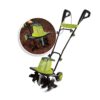 Sun Joe TJ603E 16-Inch 12-Amp Electric Tiller and Cultivator , Green 11 81VMrYyGldL