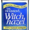 T.N. Dickinson's Astringent, 100% Natural, Witch Hazel 16 fl oz (473 ml) (2 Pack) Woody/Medicinal 16 Fl Oz (Pack of 2)