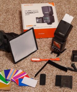 Godox V860II-S High-Speed Sync GN60 1/8000 2.4G TTL Li-ion Battery Camera Flash Speedlite Light Compatible for Sony Camera & USB LED 46 81VNnvaBGL