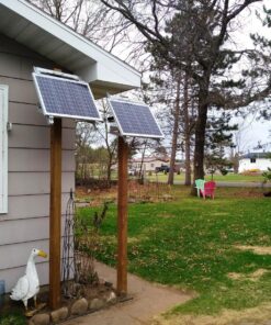 RENOGY Solar Panel Side of Pole Mount for 50W/100W Solar Panel (Mount only) for Flat Surface Off-Grid Systems, and Panels Up to 100W 49 81VOXFJg KL