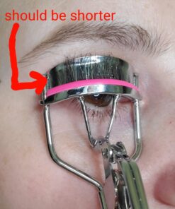 Silicone Eyelash Curler with Refill Pads & Satin Pouch Designed for No Pinching or Pulling and Perfect for Those with Straight Flat Lashes Wanting Dramatic Long Lasting Seamless Curls 55 81VP0fTavrL