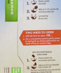 Quaker Instant Oatmeal, Apples & Cinnamon, Breakfast Cereal, 15.1 Ounce, (Pack of 4) Apples and Cinnamon Oatmeal 15.1 Ounce Box 17 81VPAQerz1L