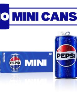 Pepsi Soda, Mini Cans, 7.5 Ounce (Pack of 10) 19 81VQ gNxjdL