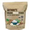 Anthony's Organic Potato Starch, Unmodified, 5 lb, Gluten Free & Non GMO, Resistant Starch 39 81VQaKV1sXL