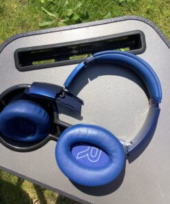 Soundcore Anker Life Q20 Hybrid Active Noise Cancelling Headphones, Wireless Over Ear Bluetooth Headphones, 60H Playtime, Hi-Res Audio, Deep Bass, Memory Foam Ear Cups, for Travel, Home Office Blue 33 81VQc2BnDHL 1