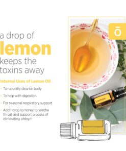 doTERRA Lemon Essential Oil - 15 ml (2 Pack) 15 81VRJcaj01L