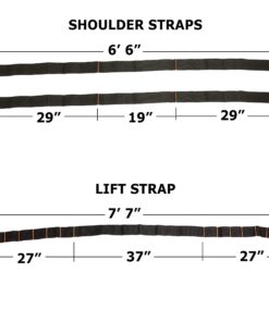 Alternative view of TeamStrap Moving Straps Make Lifting, Carrying and Moving Furniture, Appliances, Mattresses, and Other Heavy Or Bulky Objects Simple And Safe - A 2 Person Team Can Lift Up To 650 Lbs. Using TeamStrap