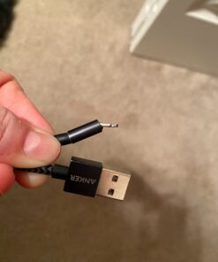 Anker iPhone Charger Cable, (2-Pack) 6ft Lightning Cable, Premium Nylon USB-A to Lightning Cable, MFi Certified iPhone Charger Cable for iPhone SE/Xs/XS Max/XR/X/8 Plus/7/6 Plus, iPad, and More. Black 2 35 81VSmZLYrsL