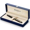 Waterman Expert Rollerball Pen Gloss Black with 23k Gold Trim Fine Point Black Ink Gift Box Black | 23k Gold Trim 46 81VUYlWA0fL
