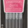 American Crafts Precision Pen 5 Pack by | Black | variety of tips including .01, .03, .05, and .08 2 81VVsIngryS