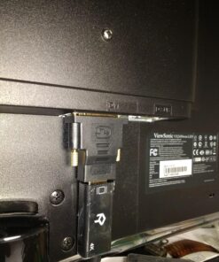 Rankie DVI to HDMI Adapter, 2-Pack Gold-Plated 1080P Male to Female Converter (Black) Black 33 81VZXaeuwoL