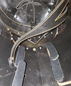 VTC Helmet New Black Barbuta Roman Gladiator Armor Helmet, Adult 72 cm inner circumference 19 81VbfihqRiL