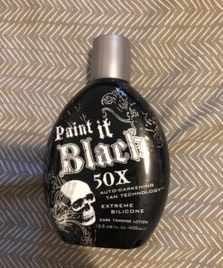 Millennium Tanning Paint It Black 50X - Extreme Dark Tanning Lotion, 13.5 Ounces 30 81VdEMiAMSL