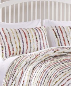 Greenland Bella Ruffle Standard Sham-Multi, Multicolor 11 81Ve0uhEjML