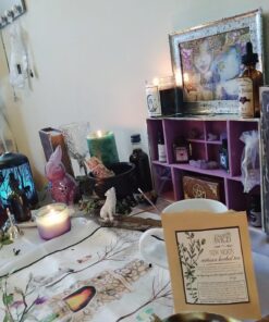 CircuitOffice Cast Iron Cauldron 4 1/2" Diameter Triquetra 20 81Vf OPJ5gL