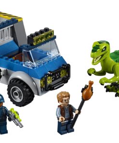 LEGO Juniors/4+ Jurassic World Raptor Rescue Truck 10757 Building Kit (85 Pieces) (Discontinued by Manufacturer) 6 81Vff3NObxL