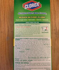 Clorox Ultra Clean Toilet Tablets Bleach 4 Count, 3.5 Ounces (Pack of 2) (Package May Vary) 32 81VfsljjDDL