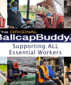 BallcapBuddy Cap Washer Hat Cleaner, Hat Washer for Baseball Caps in Washing Machine or Dishwasher- Made in USA White 37 81VkVH6XueL