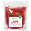 Healthworks Raw Goji Berries (32 Ounces / 2 Pound) | Certified Organic & Sun-Dried | Keto, Vegan & Non-GMO | Baking, Teas & Smoothies | Antioxidant Superfood 2 Pound (Pack of 1) 42 81VoKsDD6L