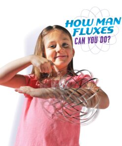 Original GeoFlux Mesmerizing 3-D Kinetic Sculpture & Interactive Spring Toy (Duo: 1 Large + 1 Finger-Size) Duo: 1 Large + 1 Finger-size 15 81Vp2VaXCL