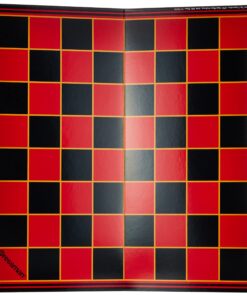 Alternative view of Pressman Checkers -- Classic Game With Folding Board and Interlocking Checkers, 2 Players
