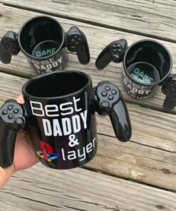 BigMouth Inc. Game Over Coffee Mug, Ceramic Gamers Cup, Holds 14 Oz., Perfect for Coffee, Tea 34 81VvnGbduL