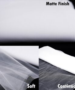 Craft And Party, White Fabric Tulle Roll 54 Inch by 40 Yards (120 ft) Fabric Tulle Bolt for Garden Netting, DIY Tutu Skirt, Wedding and Decoration (White) 54" x 40 yards 25 81Vw1P5nw6L