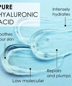 Hyaluronic Acid Serum for Face (2 Oz) - Serum for Skin and Lips - Hydrating and Moisturizing Face Serum for All Skin Types - Paraben and Fragrance-Free Hyaluronic Acid 2Fl Oz 18 81VwvkeQQ1L
