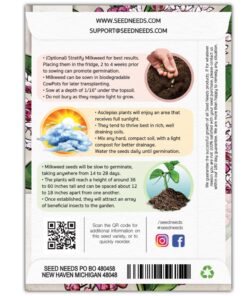 Alternative view of Seed Needs, Pink Swamp Milkweed Seeds for Planting (Asclepias incarnata) Heirloom, Open Pollinated & Untreated, Attracts Monarch Butterflies (2 Packs) 2 Packs (200 Seeds)
