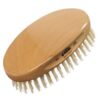 Kent MG3 Finest Men's Hair Brush & Beard Brush for Skin Care - 100% Natural White Boar Bristle Brush for Mens Grooming, Scalp Brush, 360 Wave, and Beard Straightener For Men's Hair Care