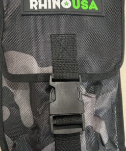 RHINO USA Folding Survival Shovel w/Pick - Heavy Duty Carbon Steel Military Style Entrenching Tool for Off Road, Camping, Gardening, Beach, Digging Dirt, Sand, Mud & Snow. 58 81VzNRySZdL