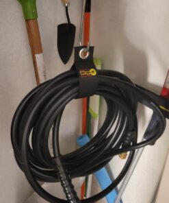 Heavy-Duty Wrap-It Storage Straps (Assorted 6 Pack) - Extension Cord Holder, Stocking Stuffers for Men, RV Accessories, Workshop and Garage Organizers and Storage Assorted 6-Pack Black 56 81Vzpapy9gL