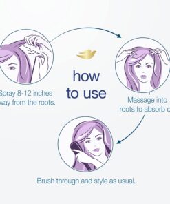 Dove Care Between Washes Dry Shampoo Volume and Fullness Hair Treatment for Oily Hair, Cleansing Hair Volumizer 5 oz 5 Ounce (Pack of 1) Volume & Fullness 23 81W Tk8ufjL