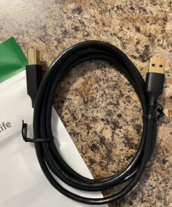 UGREEN 5ft USB A to B Printer Cable - High-Speed for HP, Canon, Brother, Samsung, Dell, Epson, Lexmark, Xerox, and More 32 81W2RjVHe L