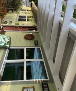 vita Valencia 12' x 16' Attached Vinyl Pergola 42 81W379T5SrL