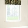 Mossy Oak Infinity Valance for Window, Blackout Curtains, Short Curtain for Kitchen, Living Room, Bedroom, Bathroom Windows, Camo Curtains, Home Decor (14"x60") with Rod Pocket Brown 14 29 81W4yoQgUBL