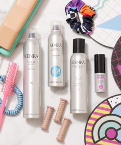 Kenra Volume Spray 25 | Super Hold Finishing & Styling Hairspray | Flake-free & Fast-drying | Wind & Humidity Resistance | All Hair Types 80% VOC 16 Fl Oz (Pack of 1) 13 81W4zlQi8LL